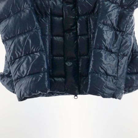  PEARLY GATES パーリーゲイツ ゴルフウエア レディース スタンドカラー ダウンジャケット サイズ1 055-220047 ネイビー