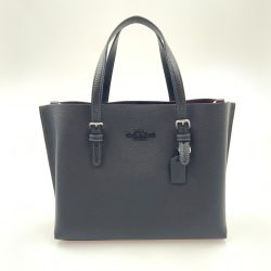 〇〇 COACH コーチ モリー トート バッグ 25 2WAY ショルダーバッグ cv966 ブラック Aランク