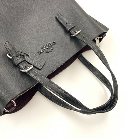  COACH コーチ モリー トート バッグ 25 2WAY ショルダーバッグ cv966 ブラック