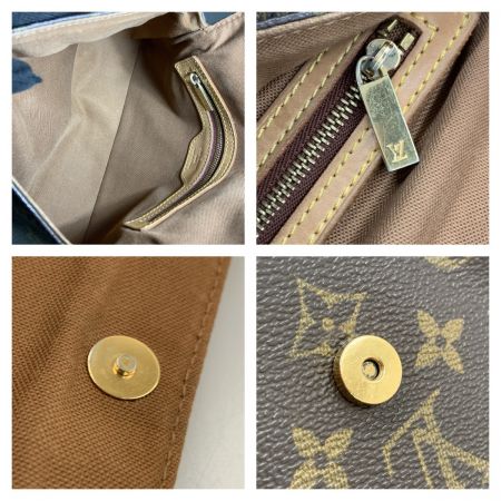  LOUIS VUITTON ルイヴィトン モノグラム ミニ ルーピング セミショルダーバッグ M51147 ブラウン