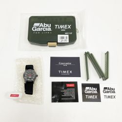 〇〇 TIMEX×Abu Garcia アブガルシア×タイメックス キャンパー 腕時計 tw2v37900 Sランク