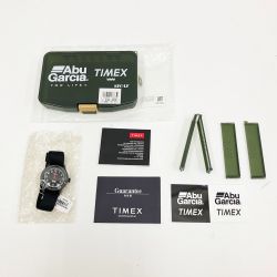 〇〇 TIMEX×Abu Garcia アブガルシア×タイメックス キャンパー 腕時計 未使用品 Sランク