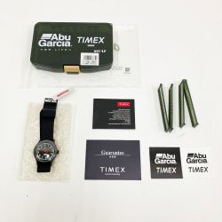 〇〇 TIMEX×Abu Garcia アブガルシア×タイメックス キャンパー 腕時計  ジャンク品 Dランク