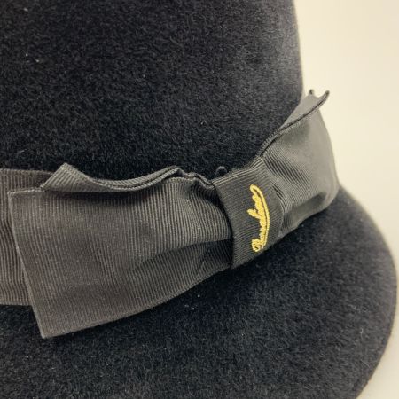  BORSALINO ハット 帽子 ブラック