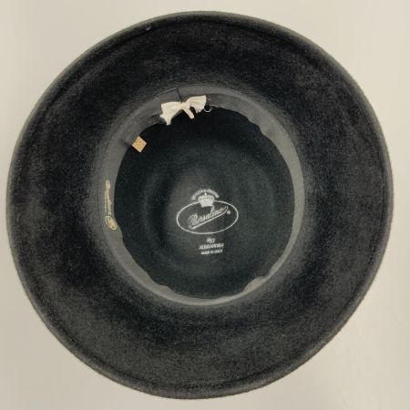  BORSALINO ハット 帽子 ブラック