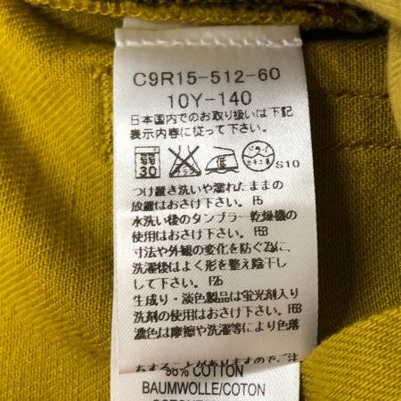  Burberrychildren バーバリーチルドレン キッズ スキニーパンツ 10Y 140cm イエロー