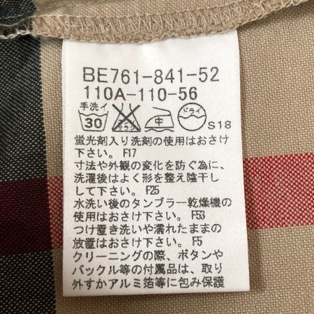  BURBERRY LONDON バーバリーロンドン キッズ 半袖シャツ ノバチェック 110A ベージュ