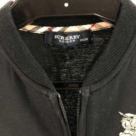  BURBERRY LONDON キッズ ジップベスト 90cm ブラック