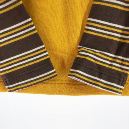  BURBERRY LONDON バーバリーロンドン キッズ カットソー ボーダー 100A イエロー×ブラウン