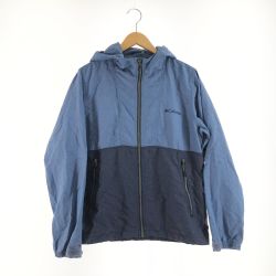 〇〇 Columbia コロンビア メンズ ヘイゼン パターンド ジャケット サイズS  PM3644 ブルー×ネイビー Bランク