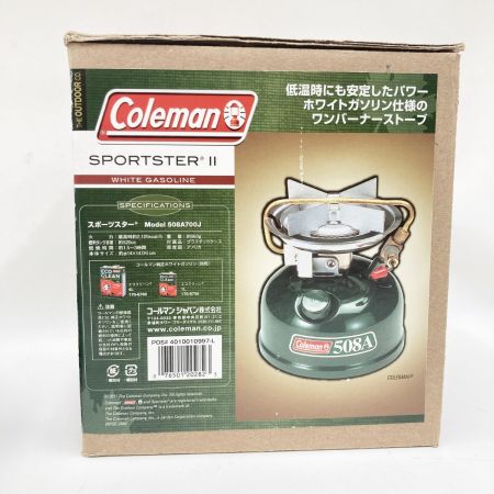  Coleman コールマン ワンバーナーストーブ スポーツスター2 076501202823 508A700J 未使用品
