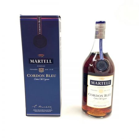  MARTELL マーテル コルドンブルー エクストラオールド ブランデー コニャック 1000ml 40% ブルー 未開栓