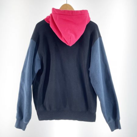  Champion チャンピオン メンズ パーカー サイズLL C3-S101 ネイビー×ピンク