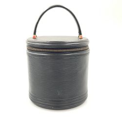 〇〇 LOUIS VUITTON ルイヴィトン エピ カンヌ ハンドバッグ M48032 ブラック Bランク
