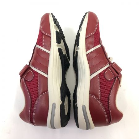  BURBERRY LONDON バーバリーロンドン キッズ レザースニーカー 21cm レッド