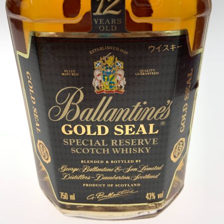   Ballantines バランタイン ゴールド シール スコッチウィスキー 750ml 43% 未開栓