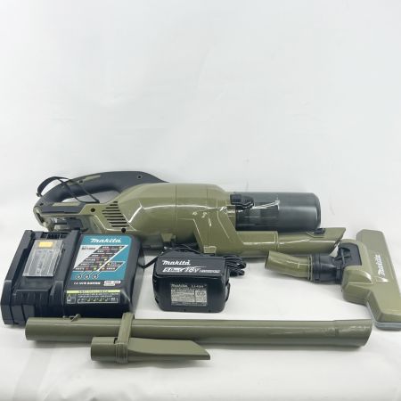  MAKITA マキタ 充電式クリーナ 掃除機 CL286FD カーキ x ブラック 18v