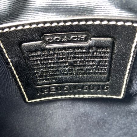  COACH コーチ シグネチャー ショルダーバッグ 6016 ブラック