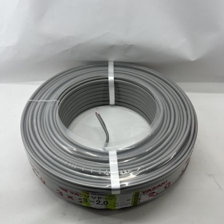  YAZAKI  電材 VVFケーブル 3芯 3× 2.0 PbF 100m 未開封品