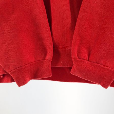  adidas アディダス メンズ パーカー 80'S 白タグ 万国旗 USA サイズL レッド