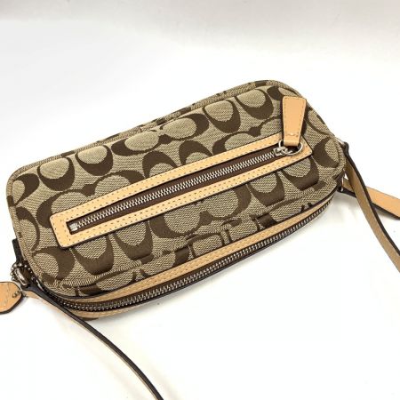 COACH コーチ シグネチャー ショルダーバッグ　ポシェット 6073