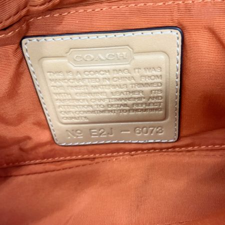  COACH コーチ シグネチャー ショルダーバッグ　ポシェット 6073