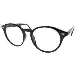 〇〇 RAY-BAN レイバン メガネ フレーム 丸メガネ 2180-VF ブラック Bランク