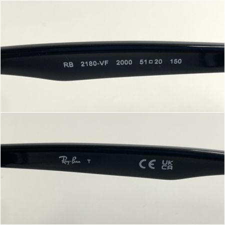  RAY-BAN レイバン メガネ フレーム 丸メガネ 2180-VF ブラック