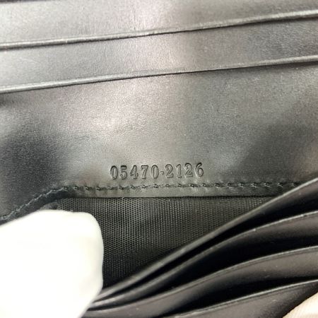  GUCCI グッチ GGキャンバス ジャッキー 二つ折り財布 05470-2126 ブラック