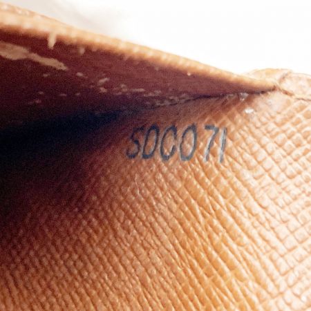  LOUIS VUITTON ルイヴィトン モノグラム ポルト モネ ビエ トレゾール 二つ折り財布 M61736 ブラウン 現状渡し