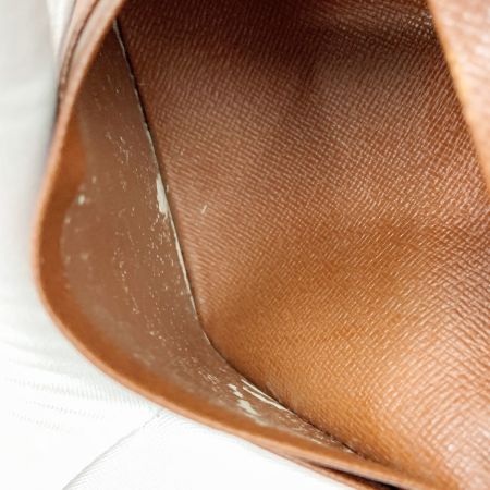  LOUIS VUITTON ルイヴィトン モノグラム ポルト モネ ビエ トレゾール 二つ折り財布 M61736 ブラウン 現状渡し