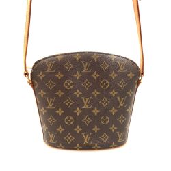 〇〇 LOUIS VUITTON ルイヴィトン モノグラム ドルーオ ショルダーバッグ M51290 ブラウン Bランク