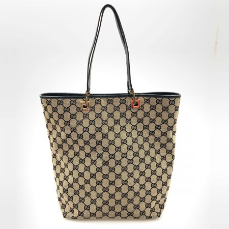  GUCCI グッチ GGキャンバス ハンドバッグ トートバッグ  002-1098 ブラック