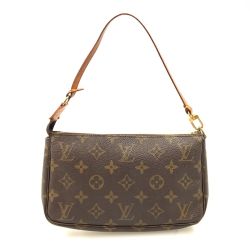 〇〇 LOUIS VUITTON ルイヴィトン モノグラム ポシェット アクセソワール アクセサリーポーチ M51980 Bランク