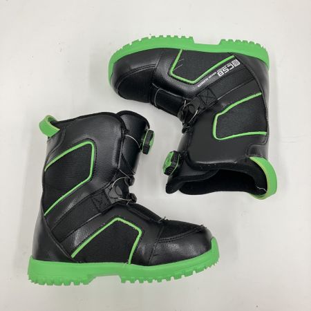  CSB シーエスビー スノーボードブーツ 20-21cm 黒x黄緑