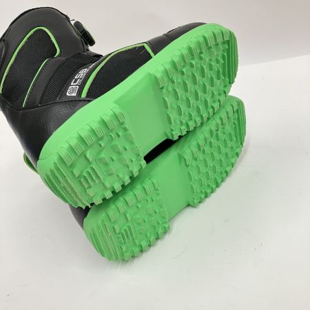  CSB シーエスビー スノーボードブーツ 20-21cm 黒x黄緑