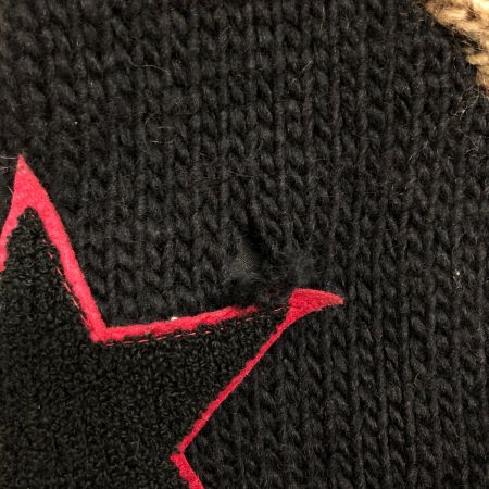  VANSON バンソン メンズ ジップニット サイズXL ブラック×ブラウン