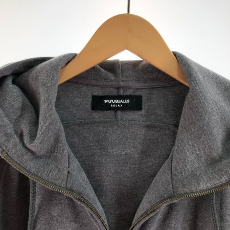  1PIU1UGUALE3 Relax メンズ ジップパーカー サイズXXL グレー