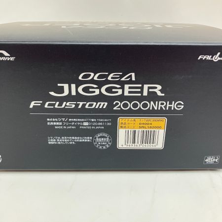  SHIMANO シマノ OCEA JIGGER 19オシアジガー F カスタム 2000NRHG 右 04004 両軸リール