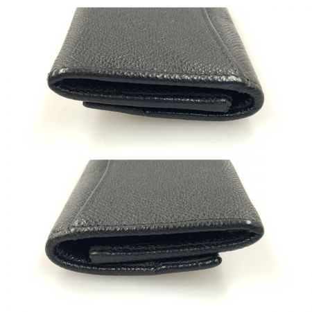  BVLGARI ブルガリ ロゴクリップ コインケース ブラック