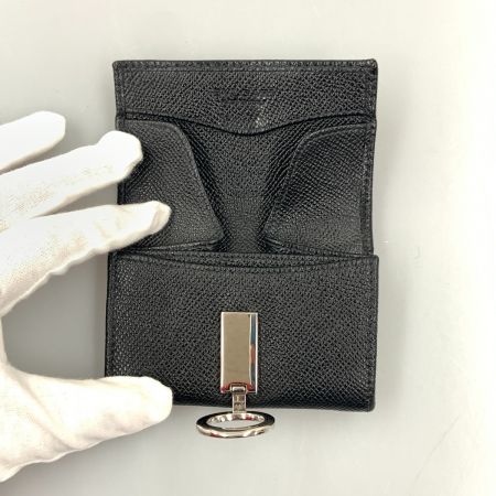  BVLGARI ブルガリ ロゴクリップ コインケース ブラック