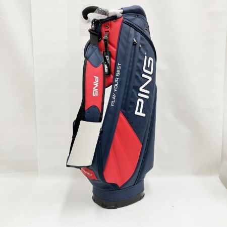  PING ピン CB-P222 2022年モデル  9.5インチ キャディーバッグ 36232-02 トリコロールカラー 未使用品