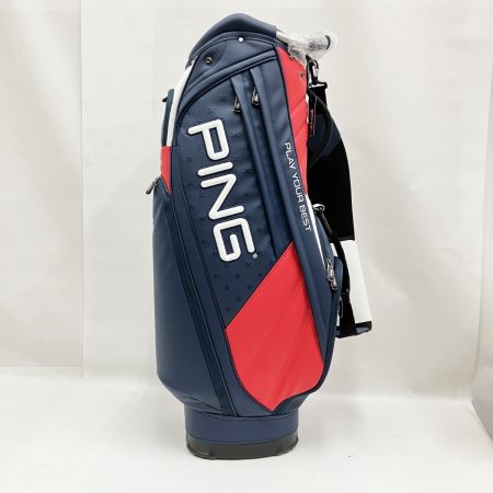  PING ピン CB-P222 2022年モデル  9.5インチ キャディーバッグ 36232-02 トリコロールカラー 未使用品