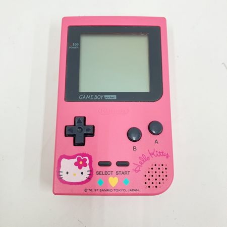  Nintendo ニンテンドウ Hello Kitty ハローキティ ゲームボーイポケット ジャンク品 現状渡し