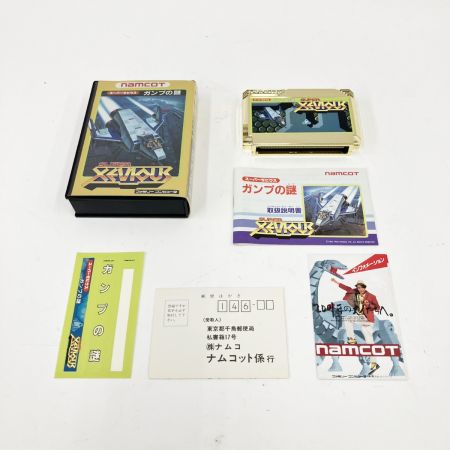   ファミコンカセット SUPER XEVIOU ガンプの謎 現状渡し