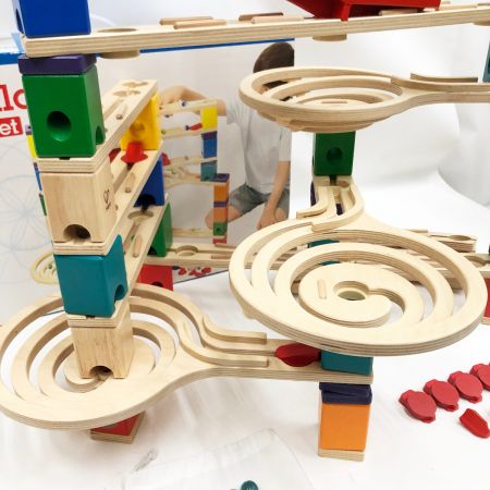  BorneLund ボーネルンド クアドリラ ツイスト＆レールセット E6009