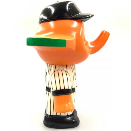   佐藤製薬 サトちゃん 阪神タイガーズコラボ 貯金箱  オレンジ