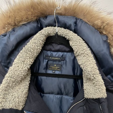  R.NEWBOLD アールニューボールド メンズ ダウンコート SIZE XL ネイビー