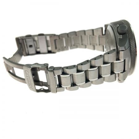  CITIZEN シチズン プロマスター SKY エコドライブ ソーラー電波時計 U680-T016677 ブラック x シルバー