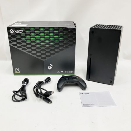  Microsoft マイクロソフト Xbox series X ゲーム機 本体 RRT-00015